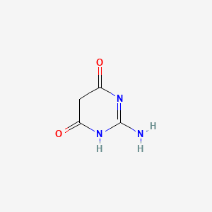 molecular formula C4H5N3O2 B1585078 4,6(1H,5H)-Pyrimidinedione, 2-amino- CAS No. 4425-67-6