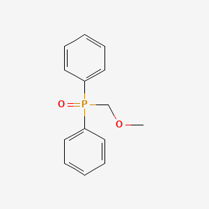 molecular formula C14H15O2P B1585079 (Methoxymethyl)diphenylphosphine oxide CAS No. 4455-77-0