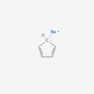 molecular formula C5H5Na B1585083 Sodium cyclopentadienide CAS No. 4984-82-1