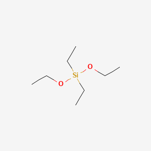 molecular formula C8H20O2Si B1585084 二乙氧基二乙基硅烷 CAS No. 5021-93-2