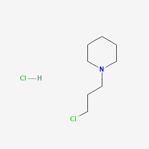 molecular formula C8H17Cl2N B1585093 1-(3-Chloropropyl)piperidine hydrochloride CAS No. 5472-49-1