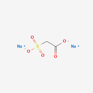 molecular formula C2H2Na2O5S B1585094 Sulfoacetic acid disodium salt CAS No. 5462-60-2