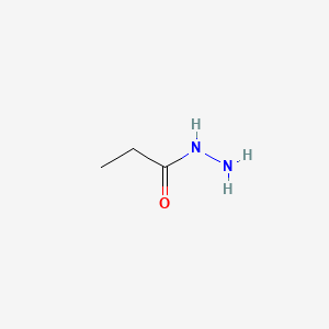 molecular formula C3H8N2O B1585097 Propionohydrazide CAS No. 5818-15-5