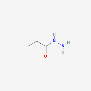 molecular formula C3H8N2O B1585097 Propanohydrazide CAS No. 5818-15-5