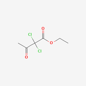 molecular formula C6H8Cl2O3 B1585099 Ethyl 2,2-dichloro-3-oxobutanoate CAS No. 6134-66-3