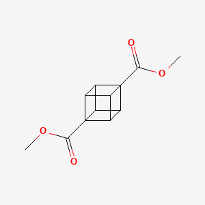 molecular formula C12H12O4 B1585102 Dimethyl 1,4-cubanedicarboxylate CAS No. 29412-62-2