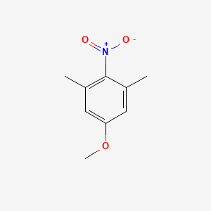 molecular formula C9H11NO3 B1585105 5-甲氧基-1,3-二甲基-2-硝基苯 CAS No. 61019-03-2