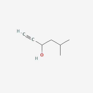 molecular formula C7H12O B1585106 5-甲基-1-己炔-3-醇 CAS No. 61996-79-0