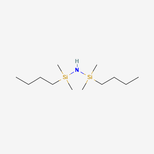 molecular formula C12H31NSi2 B1585109 1,3-Dibutyl-1,1,3,3-tetramethyldisilazane CAS No. 82356-80-7