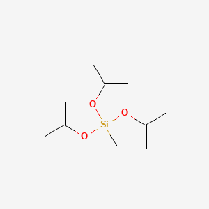 molecular formula C10H18O3Si B1585112 Methyltris((1-methylvinyl)oxy)silane CAS No. 6651-38-3