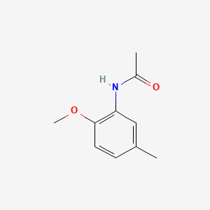 molecular formula C10H13NO2 B1585118 N-(2-甲氧基-5-甲基苯基)乙酰胺 CAS No. 6962-44-3