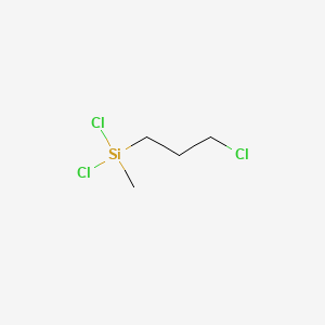 molecular formula C4H9Cl3Si B1585121 3-Chloropropylmethyldichlorosilane CAS No. 7787-93-1