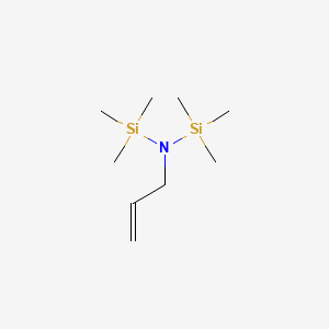 molecular formula C9H23NSi2 B1585122 N-Allyl-1,1,1-trimethyl-N-(trimethylsilyl)silylamine CAS No. 7688-51-9