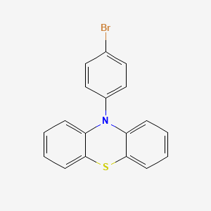 molecular formula C18H12BrNS B1585131 10-(4-bromophenyl)-10H-phenothiazine CAS No. 63524-03-8
