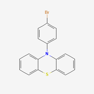 molecular formula C18H12BrNS B1585131 10-(4-溴苯基)-10H-吩噻嗪 CAS No. 63524-03-8