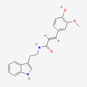 B1585132 Nb-Feruloyltryptamine CAS No. 53905-13-8
