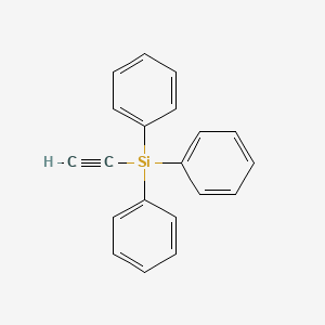 molecular formula C20H16Si B1585134 (Triphenylsilyl)acetylene CAS No. 6229-00-1