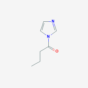 molecular formula C7H10N2O B1585135 1-Butyrylimidazole CAS No. 4122-54-7
