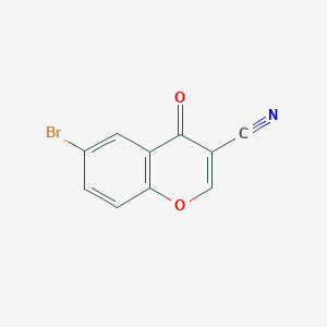 molecular formula C10H4BrNO2 B1585140 6-Bromo-3-cyanochromone CAS No. 52817-13-7