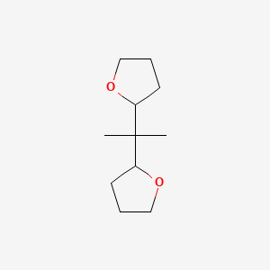 molecular formula C11H20O2 B1585147 2,2-二(2-四氢呋喃基)丙烷 CAS No. 89686-69-1