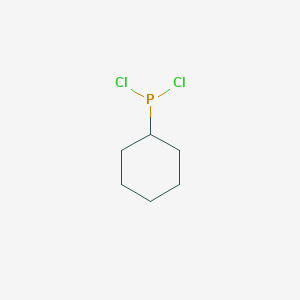 molecular formula C6H11Cl2P B1585149 Cyclohexyldichlorophosphine CAS No. 2844-89-5