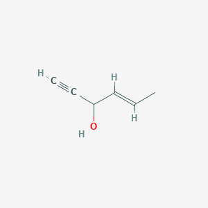 molecular formula C6H8O B158515 4-己烯-1-炔-3-醇 CAS No. 10138-60-0