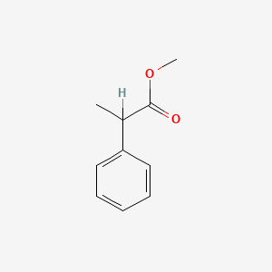 molecular formula C10H12O2 B1585151 Methyl 2-phenylpropionate CAS No. 31508-44-8