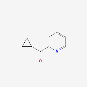molecular formula C9H9NO B1585154 Cyclopropyl(2-pyridyl)methanone CAS No. 57276-28-5