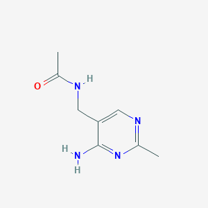 molecular formula C8H12N4O B1585156 N-((4-氨基-2-甲基嘧啶-5-基)甲基)乙酰胺 CAS No. 23676-63-3