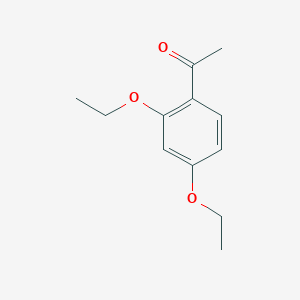 molecular formula C12H16O3 B1585157 1-(2,4-二乙氧基苯基)乙酮 CAS No. 22924-18-1