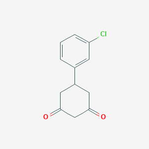 molecular formula C12H11ClO2 B1585158 5-(3-氯苯基)环己烷-1,3-二酮 CAS No. 55579-71-0