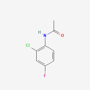 molecular formula C8H7ClFNO B1585160 2'-Chloro-4'-fluoroacetanilide CAS No. 399-35-9