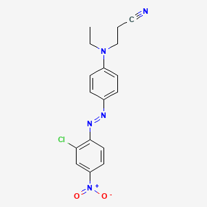 molecular formula C17H16ClN5O2 B1585171 Disperse red 50 CAS No. 40880-51-1
