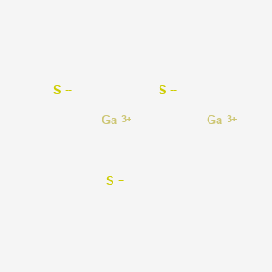 molecular formula Ga2S3 B1585179 Gallium sulfide (GaS) CAS No. 12024-10-1