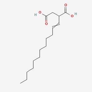 molecular formula C16H28O4 B1585181 Dodecenylsuccinic acid CAS No. 29658-97-7