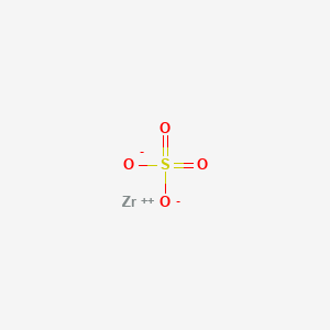 molecular formula O4SZ B1585182 Sulfuric acid, zirconium(2+) salt (1:1) CAS No. 13824-85-6