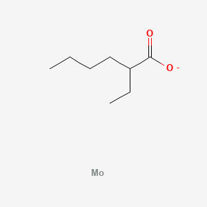 molecular formula C8H15MoO2- B1585188 Molybdenum 2-ethylhexanoate CAS No. 34041-09-3