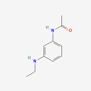molecular formula C10H14N2O B1585191 Acetamide, N-[3-(ethylamino)phenyl]- CAS No. 41378-27-2