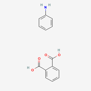 molecular formula C14H13NO4 B1585193 Aniline hydrogen phthalate CAS No. 50930-79-5