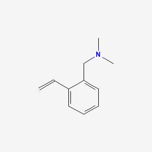 molecular formula C11H15N B1585194 N,N-Dimethyl-1-(2-vinylphenyl)methanamine CAS No. 22826-55-7