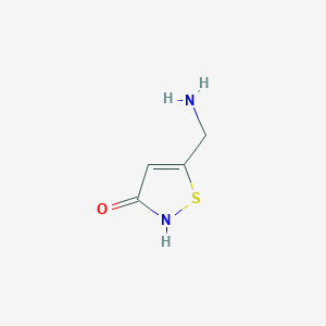 molecular formula C4H6N2OS B015852 Thiomuscimol CAS No. 62020-54-6