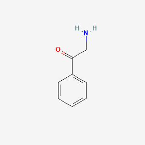 molecular formula C8H9NO B1585202 2-Aminoacetophenone CAS No. 613-89-8