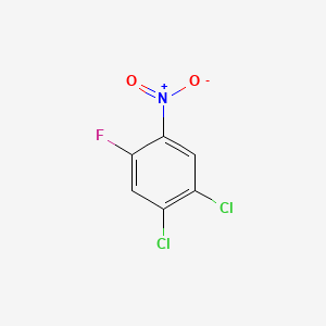 molecular formula C6H2Cl2FNO2 B1585222 1,2-Dichloro-4-fluoro-5-nitrobenzene CAS No. 2339-78-8