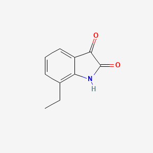 molecular formula C10H9NO2 B1585224 7-Ethylisatin CAS No. 79183-65-6