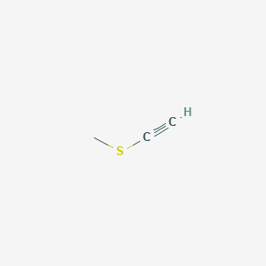 molecular formula C3H4S B158523 Methylthioacetylene CAS No. 10152-75-7