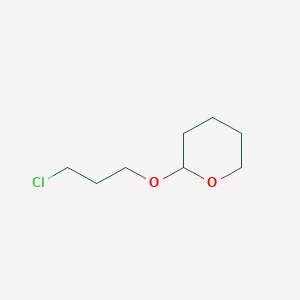 molecular formula C8H15ClO2 B1585231 2-(3-Chloropropoxy)tetrahydro-2H-pyran CAS No. 42330-88-1
