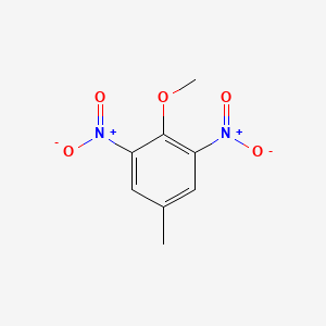 molecular formula C8H8N2O5 B1585232 4-Methoxy-3,5-dinitrotoluene CAS No. 29455-11-6