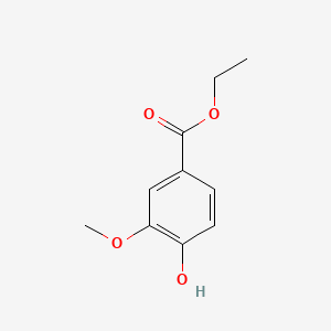 molecular formula C10H12O4 B1585241 香草酸乙酯 CAS No. 617-05-0