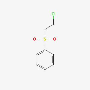 molecular formula C8H9ClO2S B1585252 2-氯乙基苯砜 CAS No. 938-09-0