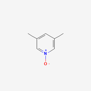 molecular formula C7H9NO B1585263 3,5-二甲基吡啶-N-氧化物 CAS No. 3718-65-8